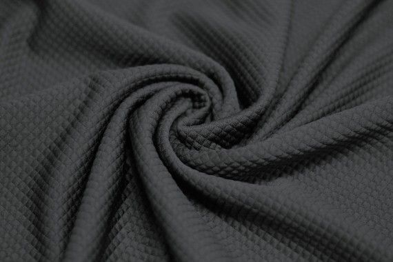 Tissu Mini Matelassé Noir Coupon de 3 mètres