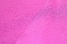 Tissu Coton/Elasthanne Fuchsia de Qualité, Coupon 3mètres